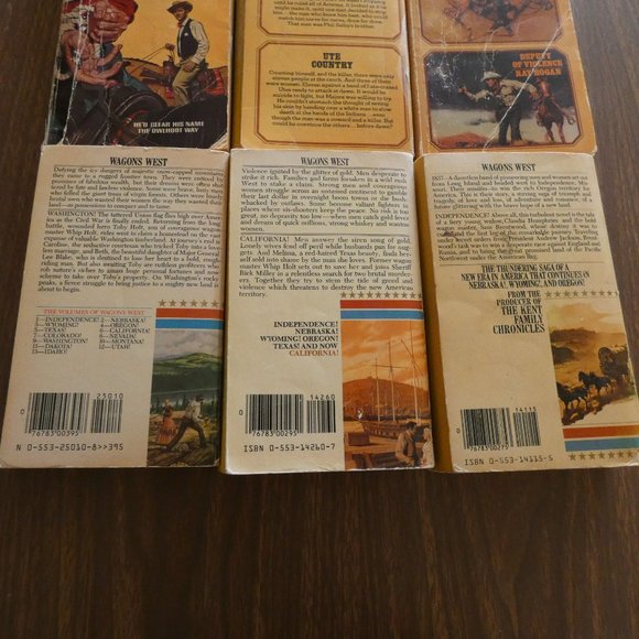 Lot Of 9 Vintage Western Paperbacks Dana Fuller Ross Max Brand & More - Picture 8 of 8